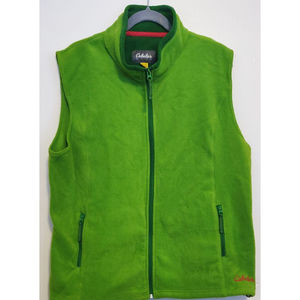 Women's Cabela's Green Fleece Sweater Vest